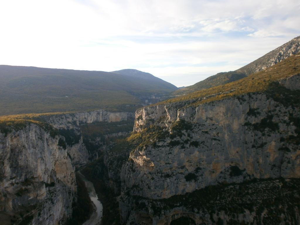 Hotel Grand Canyon du Verdon Aiguines Buitenkant foto