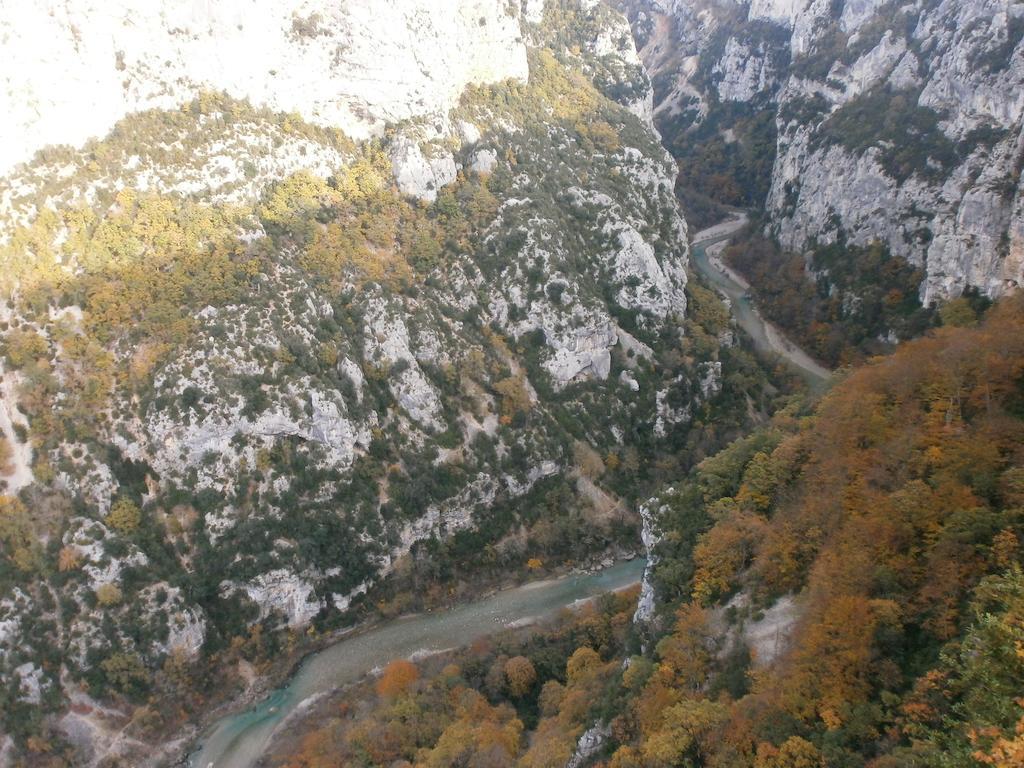 Hotel Grand Canyon du Verdon Aiguines Buitenkant foto