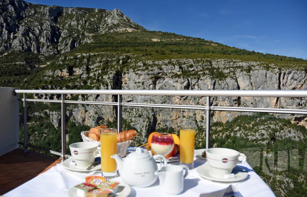 Hotel Grand Canyon du Verdon Aiguines Buitenkant foto